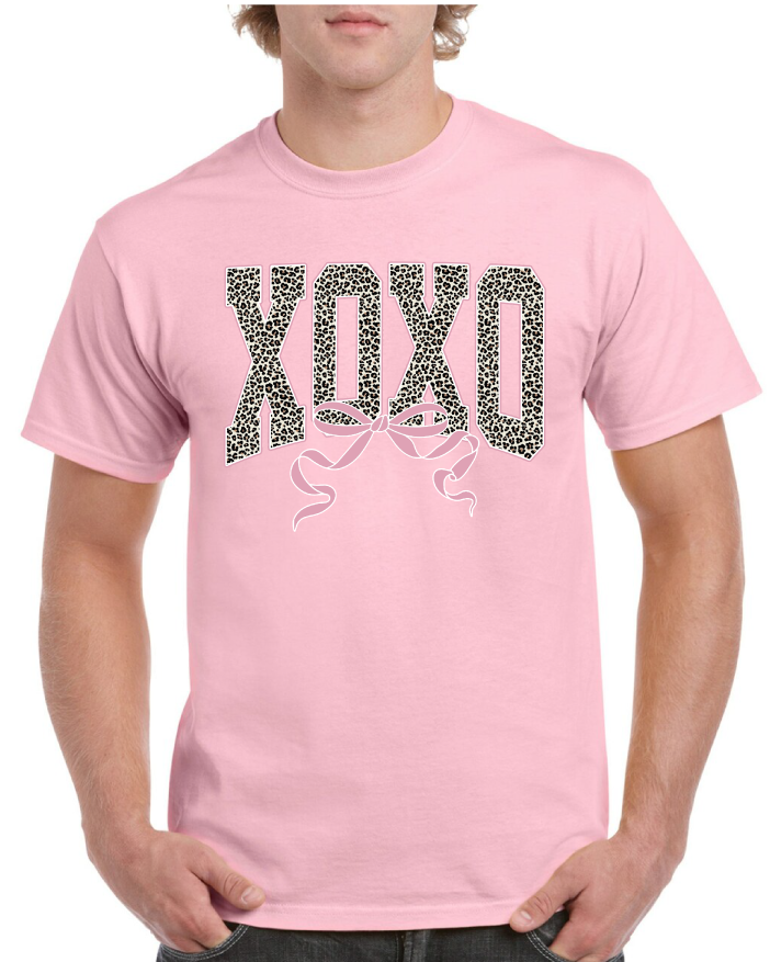 Cheetah XOXO Valentine's Tee