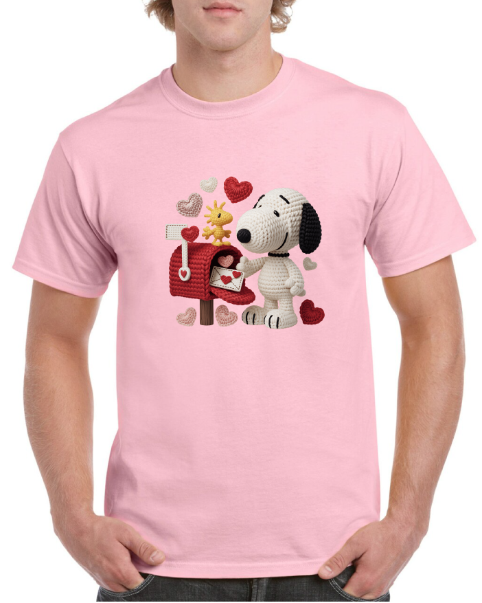 Mail Snoopy Valentine's Tee