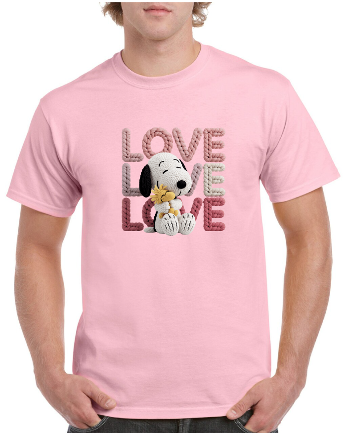 Love Snoopy Valentine's Tee