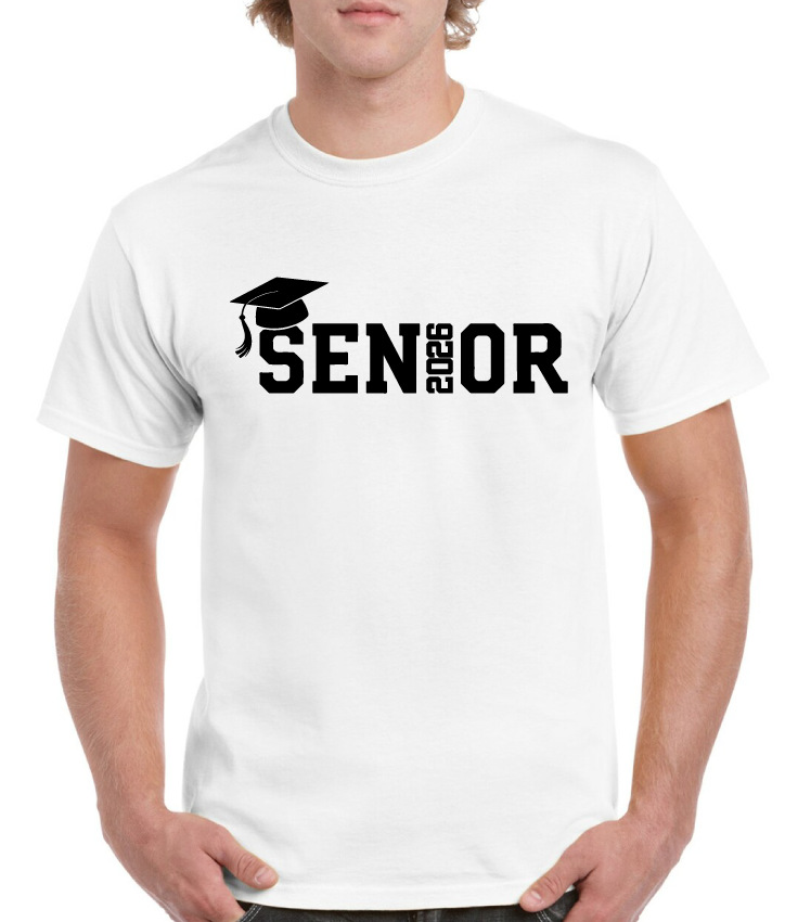Grad Hat 2026 Senior Tee