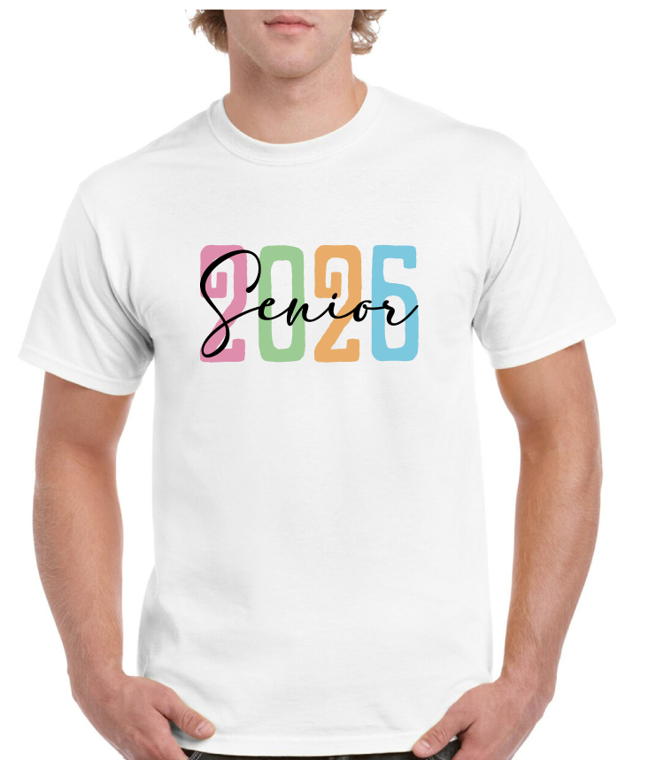 Multi-Color 2026 Senior Tee