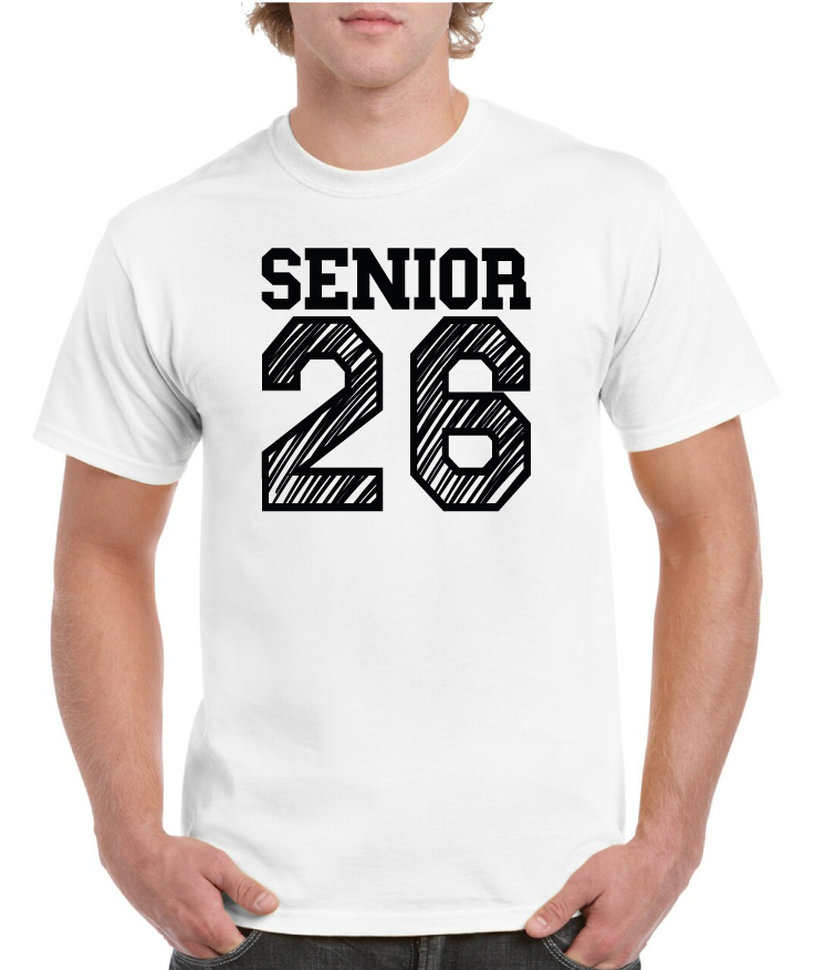 Striped 26 Senior Tee