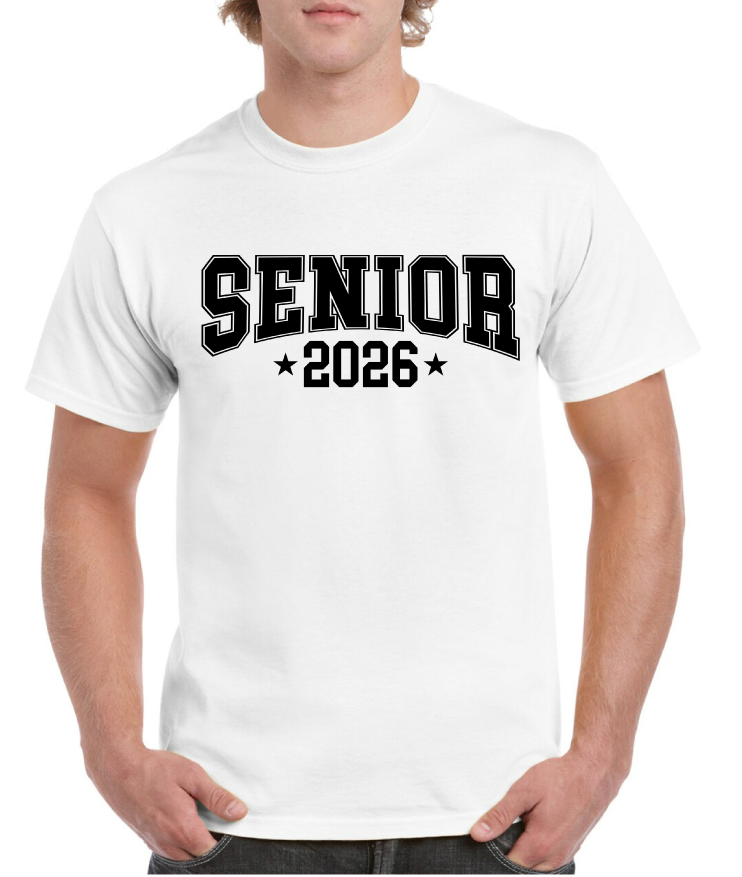 Senior 2026 Double Star Senior Tee