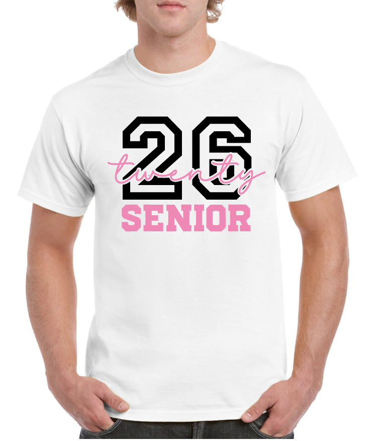 Pink Twenty 26 Senior Tee
